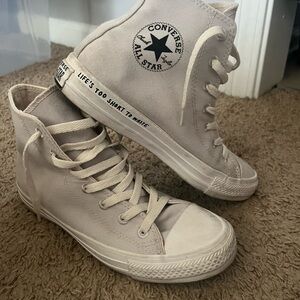 Converse Renew High-Tops in Off-White